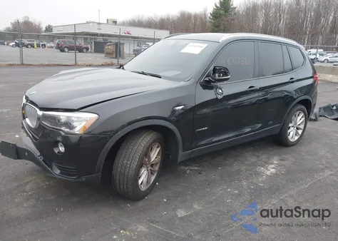 2015 BMW X3 xDrive28I из США, поврежденный, VIN 5UXWX9C52F0D48796